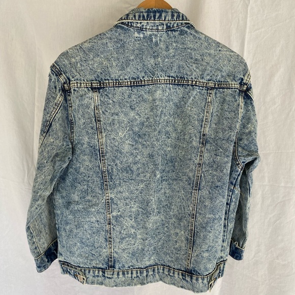 Highway Blues Distressed Denim Jacket - Picture 4 of 7